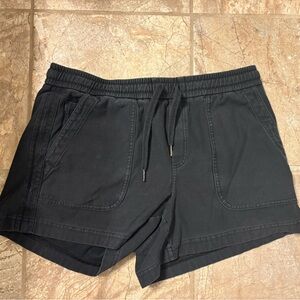 Athleta Black Farallon Shorts - Casual Cotton Summer Shorts Womens